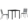 Ensemble de salle à manger pour jardin 3 pcs Anthracite 563518563518