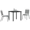Ensemble de salle à manger pour jardin 3 pcs Anthracite 563518563518