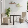 Ensemble de salle à manger pour jardin 3 pcs Beige polyrotin 563523563523