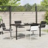 Ensemble de salle à manger pour jardin 5 pcs Blanc 563561563561