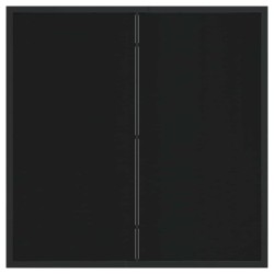 Ensemble de salle à manger pour jardin 5 pcs Noir 563671563671