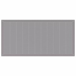 Ensemble de salle à manger pour jardin 9 pcs Gris clair 563733563733