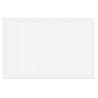 Ensemble de salle à manger pour jardin 7 pcs Blanc Rattan Polt 563742563742