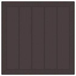 Ensemble de salle à manger pour jardin 3 pcs Marron 563785563785