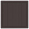 Ensemble de salle à manger pour jardin 5 pcs Marron 563794563794
