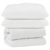 Couette avec oreiller 3 pcs Blanc Microfibre 563848563848