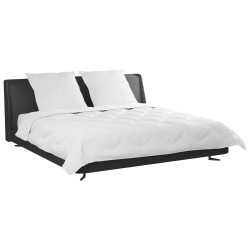 Couette avec Oreillers avec oreiller 3 pcs Blanc Microfibre 563860563860
