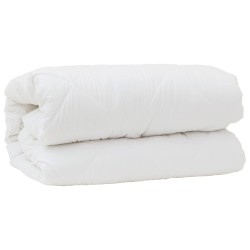 Ensemble de Duvet 3 pcs Blanc Microfibre et Plumes D'oie 563900563900