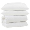 Ensemble de Duvet 3 pcs Blanc Microfibre et Plumes D'oie 563943563943