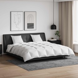 Ensemble de Duvet avec oreiller 3 pcs Blanc Plume de canard 563991563991