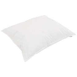 Couette avec oreiller 2 pcs Blanc Microfibre 563997563997