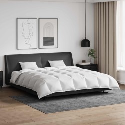 Ensemble de Duvet avec oreiller 3 pcs Blanc Plume de canard 564005564005