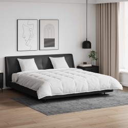 Ensemble de Duvet avec oreiller 3 pcs Blanc Plume de canard 564067564067