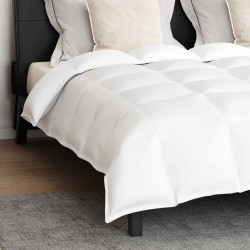 Ensemble de Duvet avec oreiller 3 pcs Blanc Plume de canard 564069564069