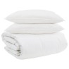Ensemble de Duvet avec oreiller 3 pcs Blanc Plume de canard 564082564082