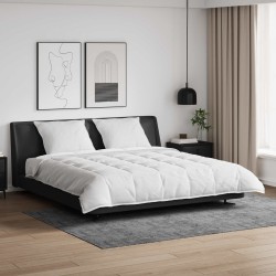 Ensemble de Duvet avec oreiller 3 pcs Blanc Plume de canard 564087564087