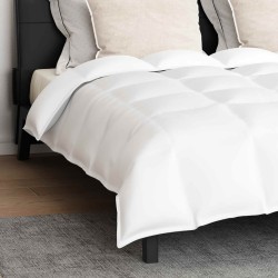 Ensemble de Duvet avec oreiller 3 pcs Blanc Plume de canard 564105564105