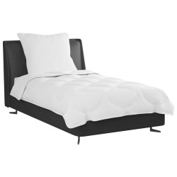 Ensemble de Duvet avec oreiller 2 pcs Blanc Microfibre 564184564184