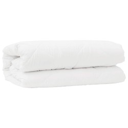 Ensemble de Duvet avec oreiller 2 pcs Blanc Microfibre 564184564184