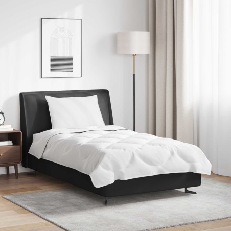 Ensemble de Duvet avec oreiller 2 pcs Blanc Microfibre 564204564204