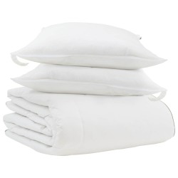 Duvet d'hiver avec oreiller 3 pcs Blanc Plume de canard 564223564223