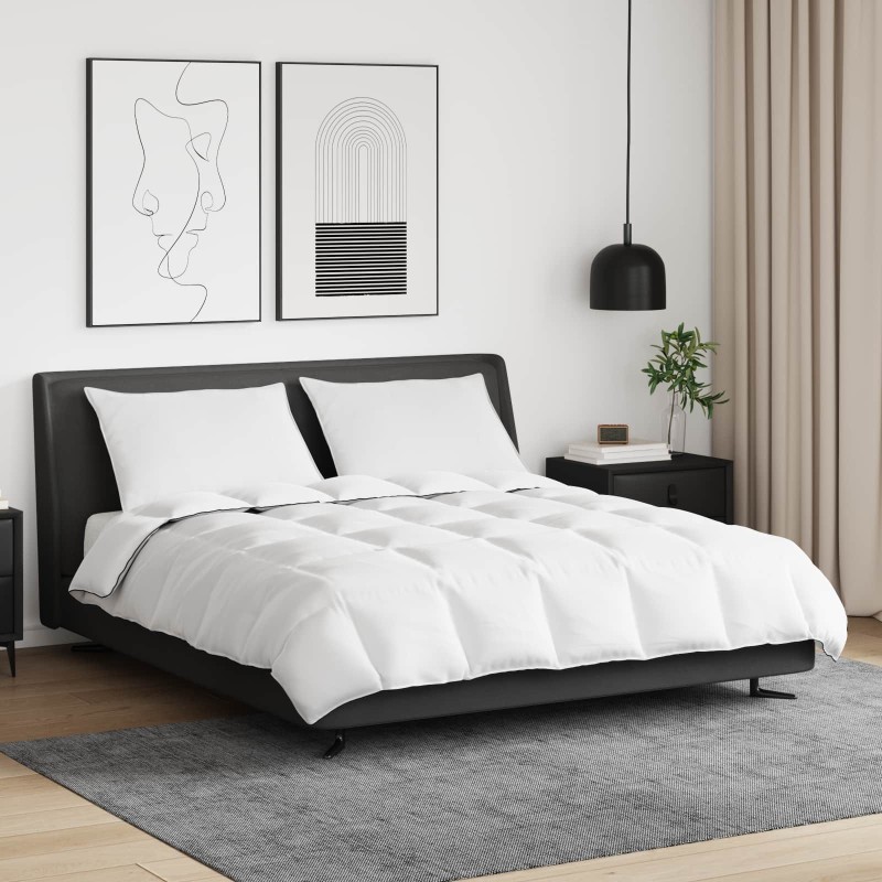 Duvet d'hiver avec oreiller 3 pcs Blanc Plume de canard 564225564225