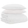 Duvet d'hiver avec oreiller 3 pcs Blanc Plume de canard 564229564229