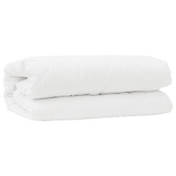 Ensemble de Duvet avec oreiller 2 pcs Blanc Microfibre 564269564269