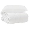 Couette avec oreiller 2 pcs Blanc Microfibre 564316564316