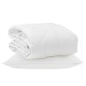 Duvet toutes saisons avec oreiller 2 pcs Blanc Microfibre 564345564345