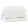 Ensemble de Duvet avec oreiller 2 pcs Blanc Microfibre 564361564361