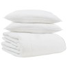 Duvet d'hiver avec oreiller 3 pcs Blanc Plume de canard 564369564369