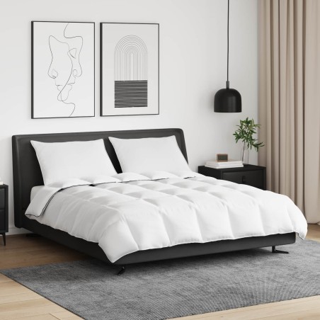 Duvet d'hiver avec oreiller 3 pcs Blanc Plume de canard 564398564398