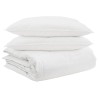 Ensemble de Duvet avec oreiller 3 pcs Blanc Plume de canard 564666564666