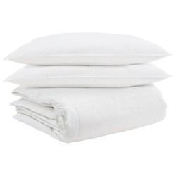 Ensemble de Duvet avec oreiller 3 pcs Blanc Plume de canard 564692564692