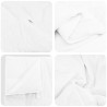 Ensemble de Duvet avec oreiller 3 pcs Blanc Plume de canard 564692564692