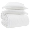 Ensemble de Duvet avec oreiller 3 pcs Blanc Plume de canard 564710564710