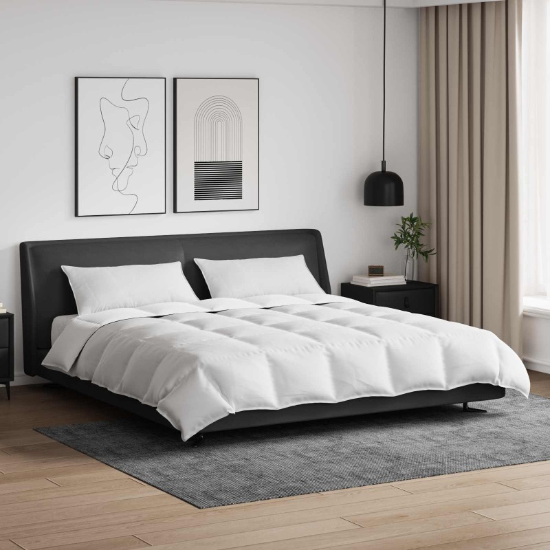 Ensemble de Duvet avec oreiller 3 pcs Blanc Plume de canard 564734564734