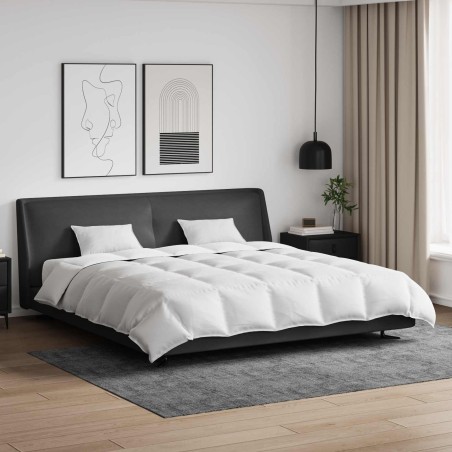 Ensemble de Duvet avec oreiller 3 pcs Blanc Plume de canard 564743564743
