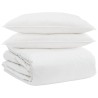 Ensemble de Duvet avec oreiller 3 pcs Blanc Plume de canard 564837564837