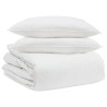 Ensemble de Duvet avec oreiller 3 pcs Blanc Plume de canard 564843564843