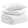 Ensemble de Duvet avec oreiller 3 pcs Blanc Plume de canard 564844564844