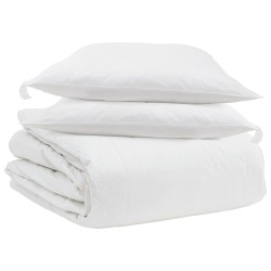 Ensemble de Duvet avec oreiller 3 pcs Blanc Plume de canard 564868564868