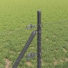 Poteau de clôture. Gris 25 x 0,5 m (maille de 13 mm) Acier 565136565136