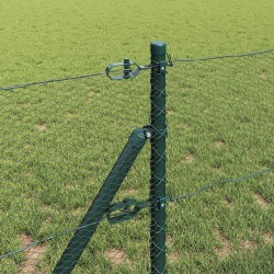 Poteau de clôture. Vert 50 x 0,5 m (maille de 13 mm) 565168565168