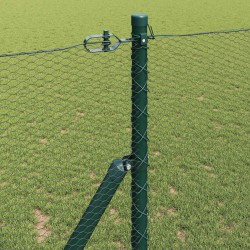 Poteau de clôture. Vert 100 x 1,2 m (treillis de 13 mm) 565280565280