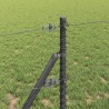 Poteau de clôture. Gris 10 x 0,6 m (maille de 36 mm) 565325565325