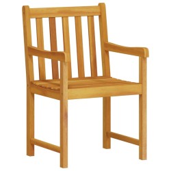 Ensemble de salle à manger pour jardin 5 pcs Marron 565338565338