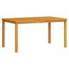 Ensemble de salle à manger pour jardin 5 pcs Marron 565343565343