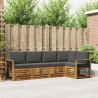 Ensemble de canapé d'angle 5 pcs Naturel et Anthracite 565346565346
